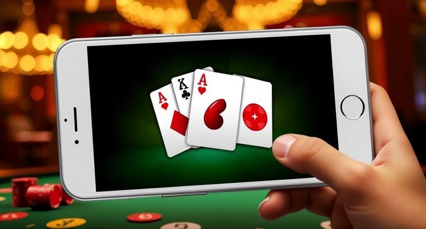 TS679 mobile casino app interface